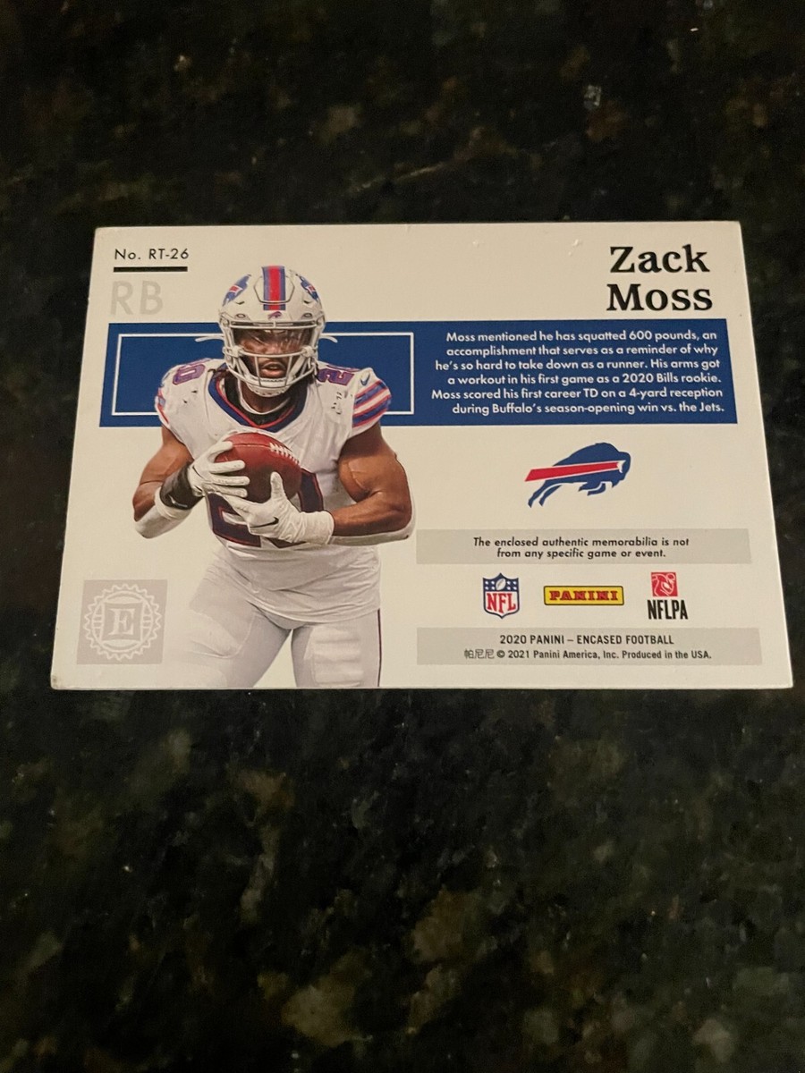 2020 Panini Encased - Rookie Triple Memorabilia Sapphire #RT