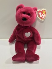 Valentina Retired Beanie Baby, 1999 on tush tag instead of 1998 Original 5th Gen
