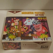 General Mills Monster mash Puzzle Count Chocula Boo Berry 18” X 24” 500 piece