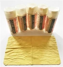 5 Chamois Synthetic Leather Towels 8 X 13 Drying Cleaning Car Bath Boat Cham