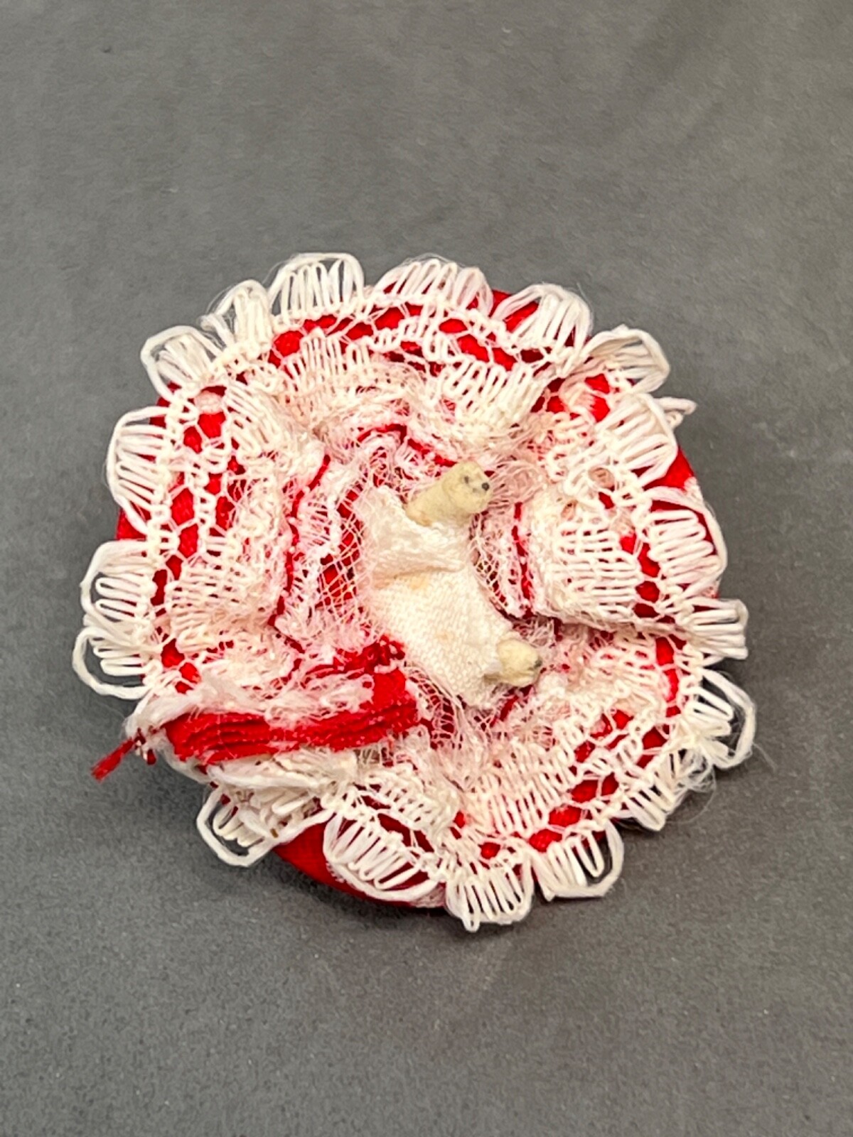 Artisan Dollhouse Miniature 1:12 Raggedy Ann Doll For Dolls Toy Room Decoration
