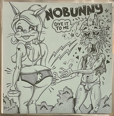 NOBUNNY Give It To Me 7'' CLEAR Sneaky Pinks Hunx & Punx Okmoniks Reatards Hozac