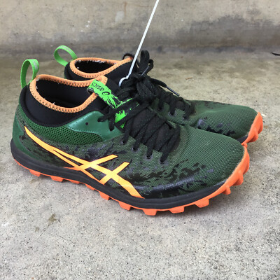 Asics Gel-Fuji Runnegade Men US 10.5 Green Trail Running 
