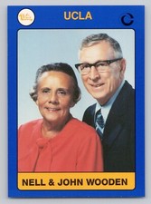 UCLA Collection 1991 Collegiate John & Nell Wooden Bruins Card 51 Hof Head Coach