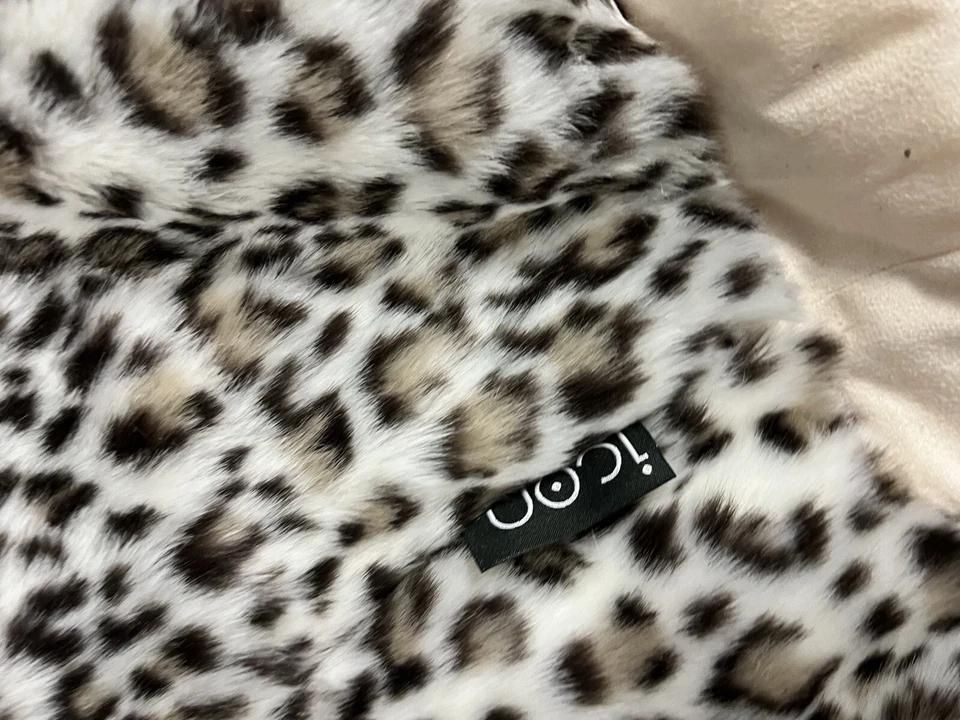 icon Sitzsack Flauschig Weich Kunstfell Leo 2 Stück Animal - Bild 3 von 4