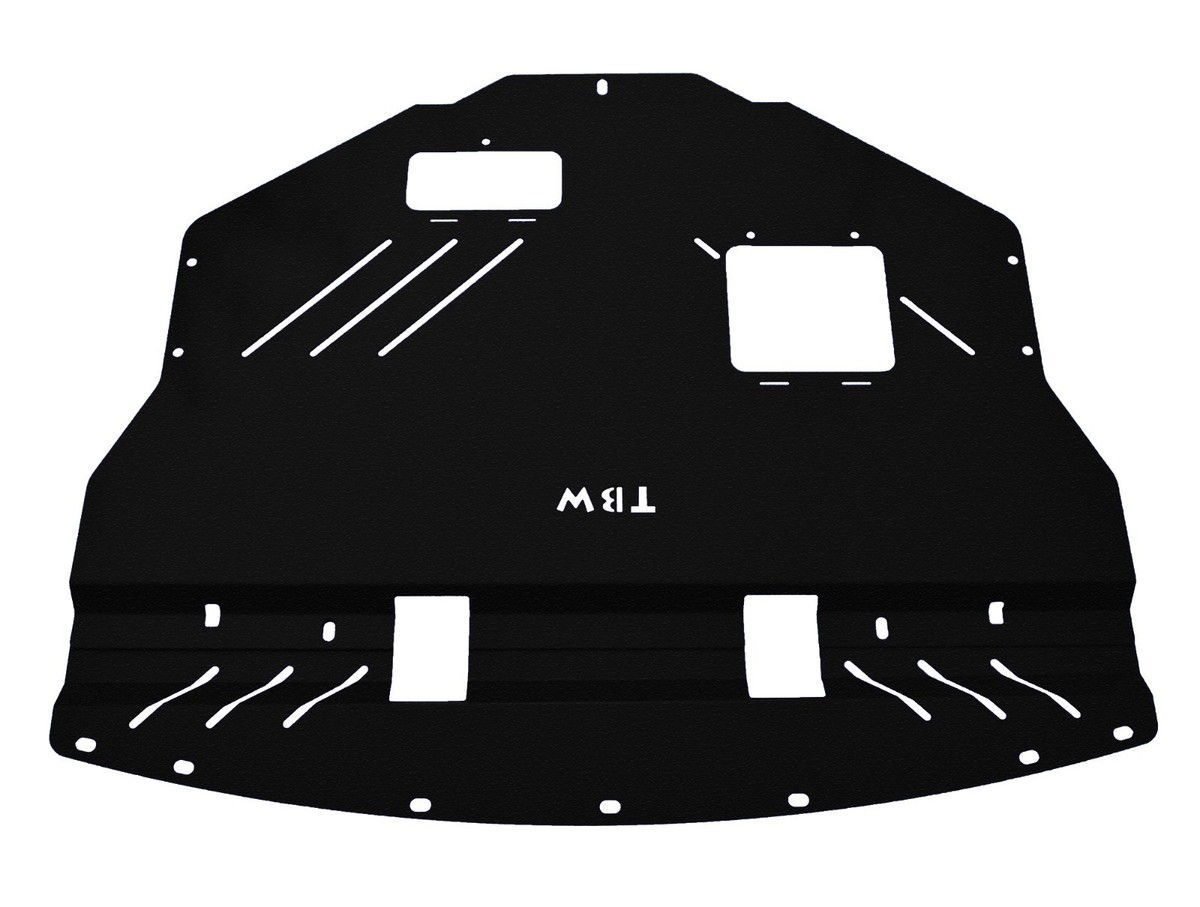 TBW Aluminum Engine Shield Under Tray Skid Plate for 2011-2014