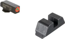 Ameriglo Protector Glock Sight Set Green Trit Orange Front Serrated +Rear GL-433