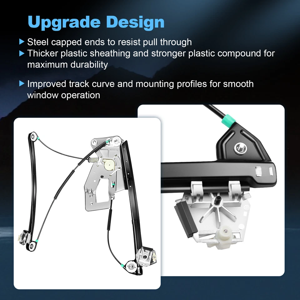 Regulador elevador ventana lado conductor delantero para BMW 525I 530I 540I M5 2001-2003 Foto 4 de 4