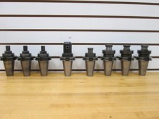 1 LOT OF MISC. 45 TAPER V FLANGE TOOL HOLDERS  ~USED / EXCELLENT~