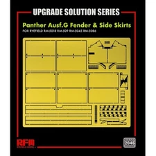 Rye Field Model #2045 1/35 Panther Fender and Side skirts-Not included tank