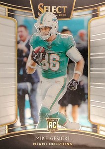 2018 Panini Select Football Concourse #52: Mike Gesicki Panini Select c