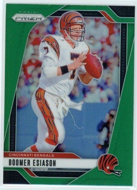BOOMER ESIASON 2024 Panini Prizm Green #81 Bengals