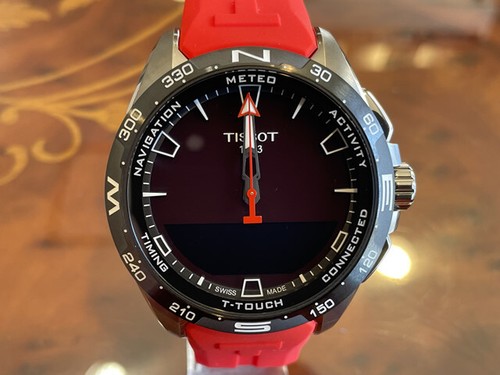 Tisso navigator T1214204705101 T-Touch Connect Smart Watch Solar unused  w/Box | eBay