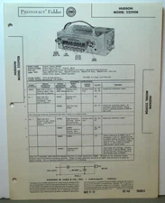 SAMS PHOTOFACT FOLDER 149-6 HUDSON MODEL 225908