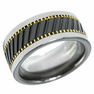 Anillos de moda de cerámica de cobre