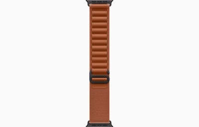 Generic Watch Band 49mm Apple Ultra 1 2 & 3 Black Titanium. Alpine Terra Cotta