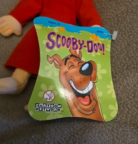 NWT 8" Scooby-Doo Shaggy in Pajamas & Night Cap Cartoon Network Bean Bag Plush - Picture 3 of 6