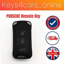 PORSCHE CAYENNE 3 BUTTON FLIP KEY FOB ID46 433MHz ID: KR55WK45031