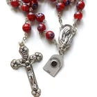 Saint Padre Pio Rosary Blessed By Pope w/ 2nd Class Free Relic - St. Father Pio