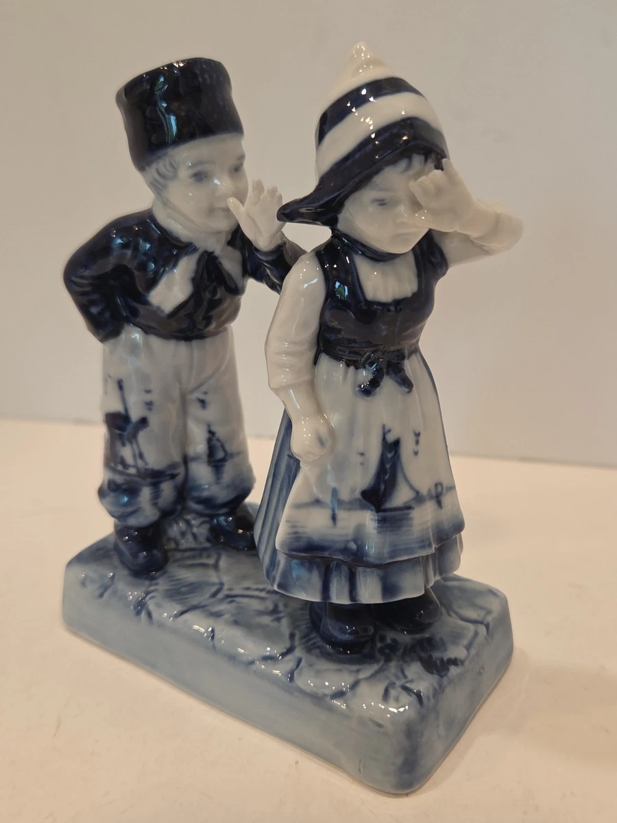 Delft Figurine In Antique Ceramic & Porcelain Figurines for sale