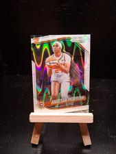 2025 Panini Prizm WNBA #79 Aneesah Morrow RC White Seismic Prizm