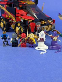 LEGO NINJAGO Ninja DB X 70750 Incomplete Set Pre-Owned