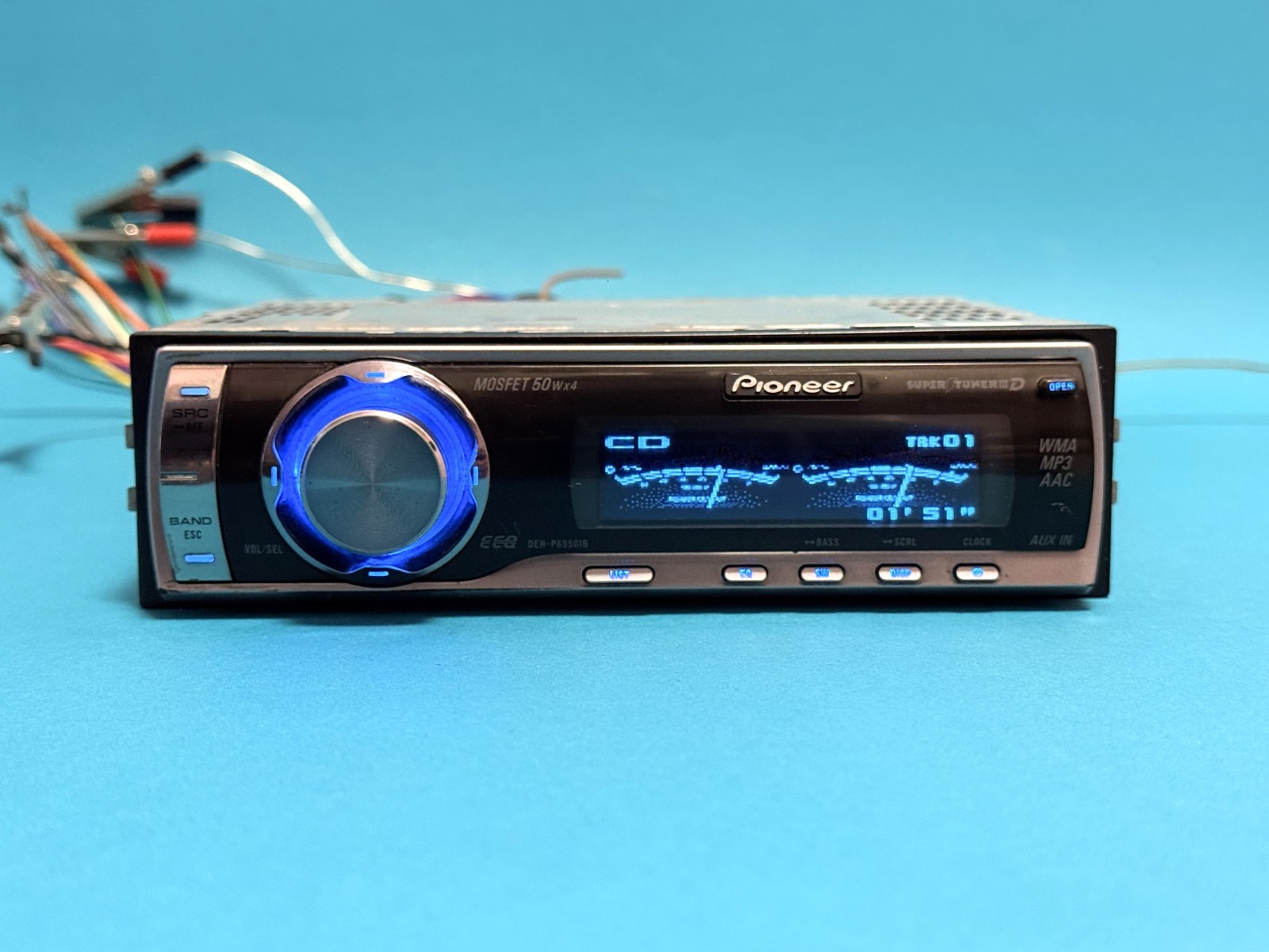 Vintage Pioneer DEH-P6950IB Car Stereo | CD Player | USB / iPod Ready | 1DIN Aud