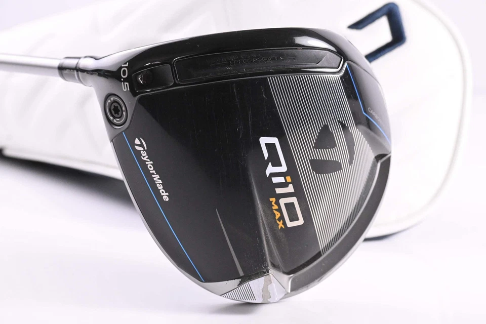 Left Hand Taylormade Qi10 Max Driver / 10.5 Degree / Senior Flex Speeder NX TCS - Image 2 of 4