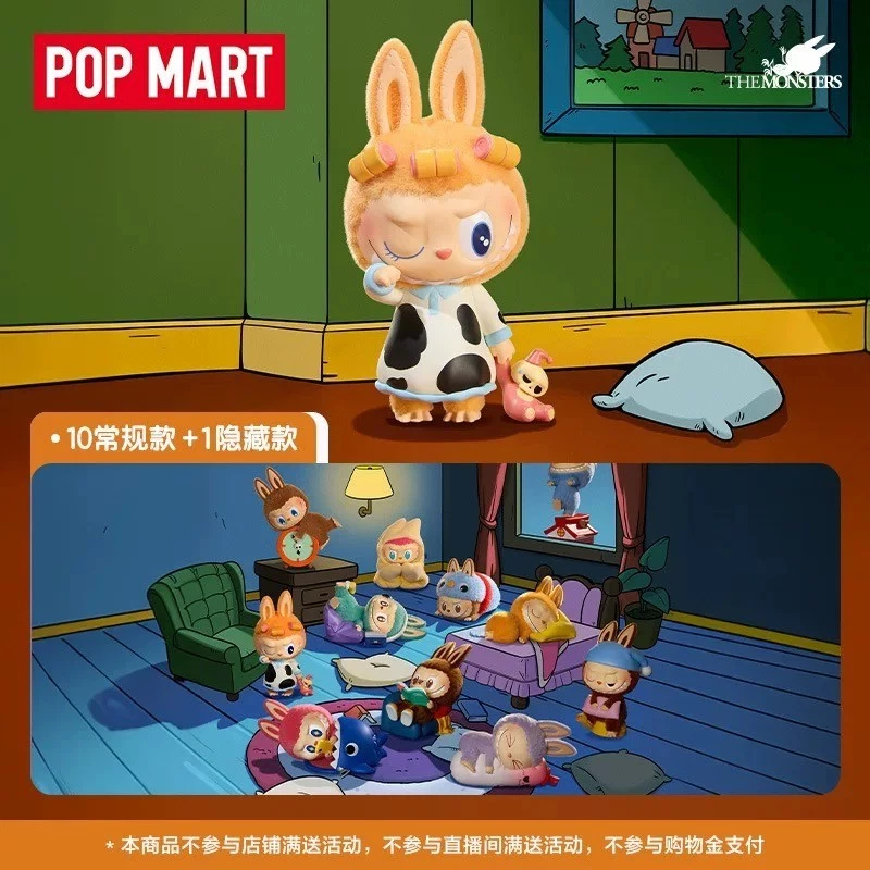 Authentic Pop Mart x The Monsters 1:00 A.m. Series Confirmed Figures Blind Box