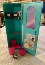 Vintage Barbie High School Locker With Accessories