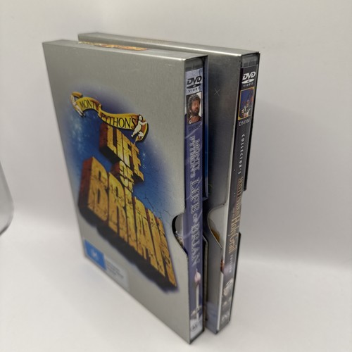 Monty Python & The Holy Grail + Life Of Brian Collectors Edition Steel Books DVD - Picture 11 of 11