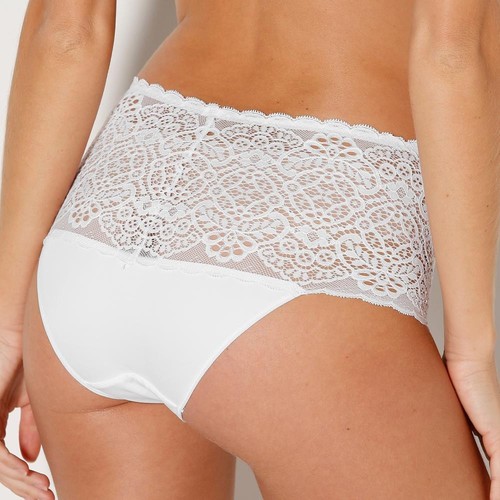 Plus Size White Lace Sexy Panties Underwear Bridal Lingerie Size 22/24 - #U69B - Picture 2 of 3
