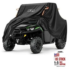 UTV Cover Waterproof Windproof All-Weather Protection Compatible with Large