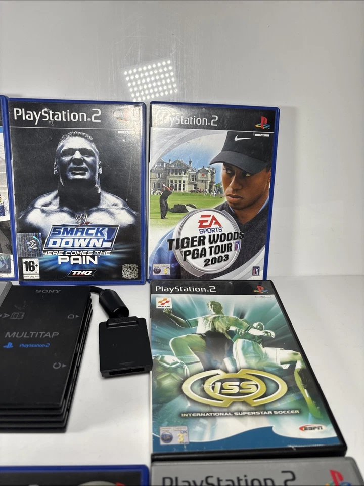 PS2 PlayStation Official Sony Phat Multi-Tap ( SCPH-10090 ) Multi Games Bundle - Image 4 of 4