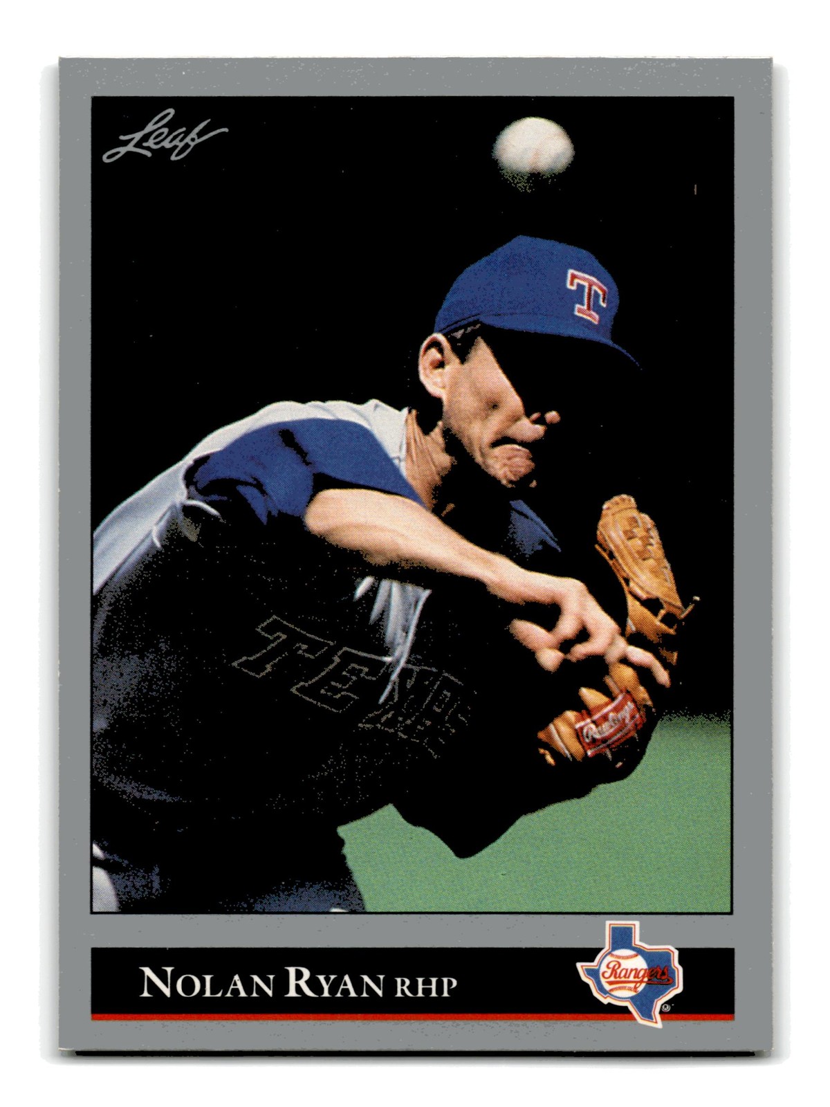Nolan Ryan 1992 Leaf #41 HOF Texas Rangers NM-MINT