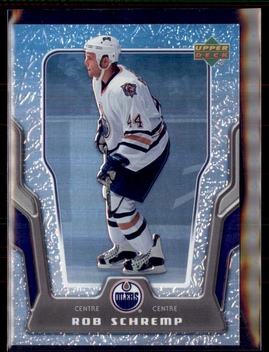 2007 McDonald's Upper Deck Rob Schremp Edmonton Oilers #34