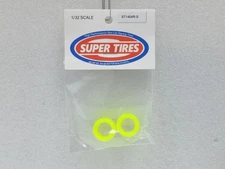Slot.it & NSR 1404RS-Yellow Silicone Super Tires 1:32 Slot Car Part