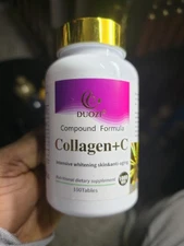 Duozi Collagen + Vitamin C for Hair Skin & Anti-aging Supplement