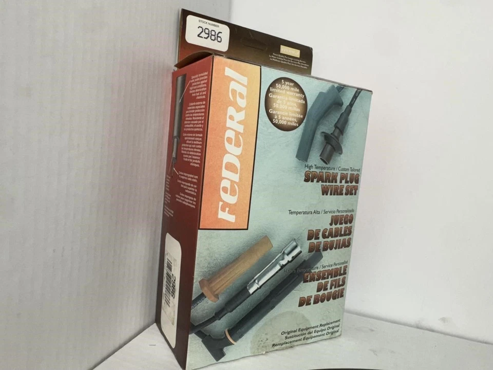 Spark Plug Wires 7mm for 1988-1990 1991 1992 Mazda MX-6 626 1987-1993 B2200 L4 - Image 3 of 3