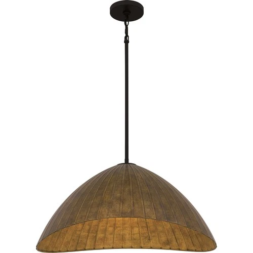 Matte Black  Pendant from the Ariel Collection - Picture 3 of 5