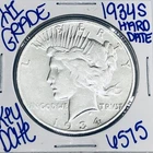 1934 S SILVER PEACE DOLLAR AUTHENTIC HI GRADE U.S. MINT COIN RARE KEY DATE 6575