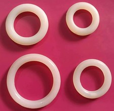 Silicon Vaginal Ring Pessary Set of 4 50mm, 55mm, 60mm, 65mm
