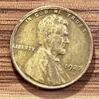1927-D Lincoln Wheat Cent Monster Woody Error Wood Grain Improper Alloy Mix