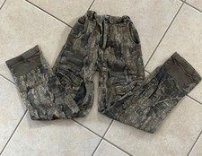 Magellan Outdoors Boys Pants Camo Green Youth Cargo Utility Size XL O- 