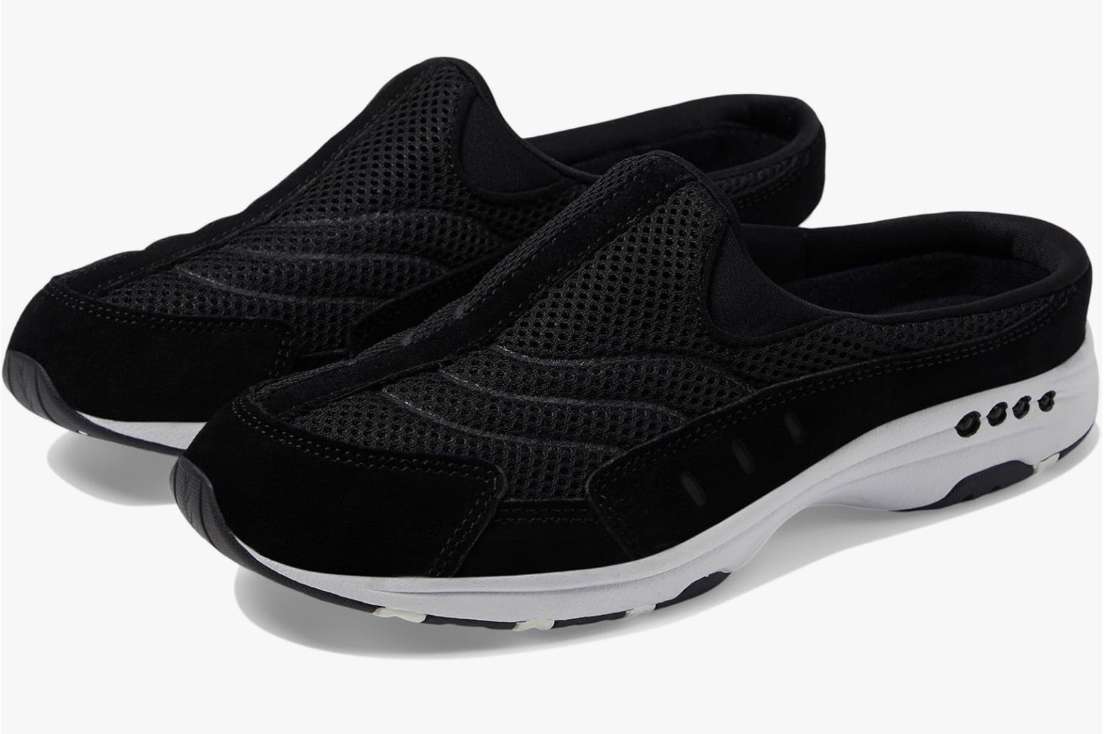 Easy Spirit TravelTime Slip-On Clog Walking Shoe Arch Support Comfort- NWB
