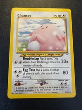Pokemon TCG- Chansey Uncommon Neo Destiny 31/105 NM YUKA MORII