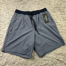 Rhone Pursuit Shorts 7" Inseam Lined Athletic Shorts Blue Men's SMALL