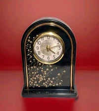 Oriental-Style Quartz Mantle Clock by Grace - Made in Japan
