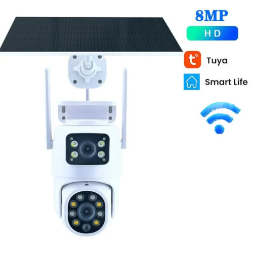 Tuya Solar Camera WiFi Outdoor 10MP Dual Lens 4K Dual Screen PTZ Security Camera - Picture 13 of 20