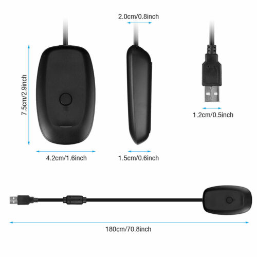 PC Wireless Gaming Receiver USB Adapter für Microsoft Xbox 360 Controller - Bild 9 von 11